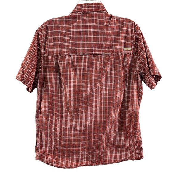 Quiksilver Waterman Regular Fit Men’s Plaid Vented Outdoor Nylon Shirt - Medium* - Picture 5 of 16